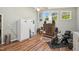 Bonus room with a ceiling fan, hardwood floors and lots of windows at 1315 Brigham Rd, Chapel Hill, NC 27517