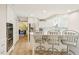 Open kitchen with breakfast bar, stainless steel appliances, and an open design at 1315 Brigham Rd, Chapel Hill, NC 27517