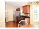 Well-equipped kitchen featuring stainless steel appliances, granite countertops and ample storage at 1980 Ferbow St, Creedmoor, NC 27522