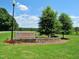 Welcoming entrance sign to E. Carroll Joyner Park surrounded by lush greenery at 206 Lilliput Ln, Wake Forest, NC 27587