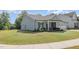Well-maintained lawn and landscaping complement this attractive single-story home at 3034 Raddercrest Ct, Fuquay Varina, NC 27526