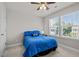 Bedroom features a large window at 325 Avery Glenn Way, Fuquay Varina, NC 27526
