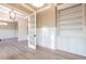 Charming office featuring custom built-ins, hardwood floors, and recessed lighting at 4009 Yates Mill Pond Rd, Raleigh, NC 27606