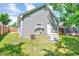Spacious backyard with a generator providing peace of mind during power outages at 4114 Sudbury Rd, Durham, NC 27704
