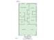 Detailed floor plan layout of the home, showcasing the arrangement of rooms and spaces at 4114 Sudbury Rd, Durham, NC 27704