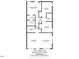 Detailed floor plan layout of the home, showing dimensions of each room at 4114 Sudbury Rd, Durham, NC 27704