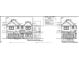 Detailed Front Elevation B diagram showcasing design elements and optional 2' garage extension for a comprehensive view at 452 Golden Dragonfly St, Wake Forest, NC 27587