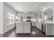 Modern kitchen with granite countertops, stainless steel appliances, and plenty of cabinet space at 4718 Sleepy Falls Run, Knightdale, NC 27545