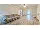 The home's living room is spacious and bright, with hardwood floors, neutral paint, and an open layout at 500 Cokey Rd, Rocky Mount, NC 27801