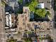 Aerial view of a luxurious building, highlighting its rooftop amenities and prime location at 618 N Boylan Ave # 810, Raleigh, NC 27603