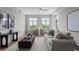 Bright dining area featuring a table, comfortable seating and a large window with neighborhood views at 618 N Boylan Ave # 810, Raleigh, NC 27603