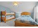 Cozy bedroom with a bunk bed and a full-size bed, perfect for a Gathering at 6200 Oliver Creek Pkwy, Holly Springs, NC 27540