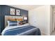 Comfortable bedroom with stylish decor and a serene atmosphere at 8544 Beckett Chase Way, Raleigh, NC 27616