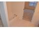 Bright bathroom with a corner bathtub, shower, and neutral flooring at 958 Shining Wire Way, Morrisville, NC 27560