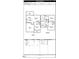 Detailed floor plan showcasing layout with dimensions for the kitchen, bedrooms, living spaces, and garage at 120 Chapel Run Way, Chapel Hill, NC 27517