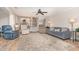 Cozy living room with hardwood floors and a neutral color palette at 125 Amesbury Ln, Cary, NC 27511