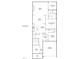 Detailed first floor plan highlighting the layout of the rooms and their dimensions at 151 Monteith Dr, Chapel Hill, NC 27516
