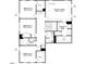 Layout of the home's second floor includes the bedrooms, baths, walk-in closets, laundry, and owner's suite at 199 Sugar Pine Drive, Franklinton, NC 27525