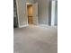 Neutral bedroom featuring fresh carpet, a spacious layout and ample closet space at 210 Standish Dr Dr, Chapel Hill, NC 27517
