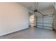 Spacious three car garage with epoxy flooring and painted walls at 236 Artisan Park Dr, Wake Forest, NC 27587