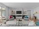 Bright living room with a modern fireplace, stylish decor, and an inviting atmosphere at 236 Artisan Park Dr, Wake Forest, NC 27587