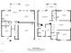 Detailed floor plan showcasing room dimensions for both the first and second stories of the home at 25 Gallery Park Dr, Franklinton, NC 27525