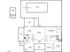 Detailed floor plan showcasing layout of living spaces, bedrooms, kitchen, and outdoor features at 2511 Bexley Ave, Durham, NC 27707