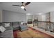Living room with comfortable sectional couch at 302 Kinney Glenn Ct, Durham, NC 27713