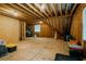 Large unfinished attic space ready to be customized, featuring exposed rafters and ample storage at 328 Boone St, Chapel Hill, NC 27516