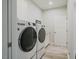 Clean laundry room featuring full size washer and dryer at 328 Boone St, Chapel Hill, NC 27516