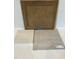 Sample of home materials featuring wood cabinet door, counter top and floor tile at 372 Chesapeak Commons St # 131, Garner, NC 27529