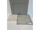 Sample of interior finishes featuring gray cabinet, white countertop, and light gray tile at 376 Chesapeak Commons St # 130, Garner, NC 27529