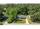 A charming home with a well-maintained lawn and mature trees at 612 Harvest Ln, Raleigh, NC 27606