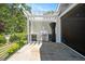 Well-appointed outdoor kitchen and patio, featuring a built-in grill and ample counter space at 6502 New Market Way, Raleigh, NC 27615