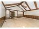Spacious open concept living room with wood beam ceiling and natural light at 8409 Crowder Rd, Raleigh, NC 27603