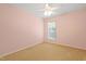 Bedroom with neutral carpet and single window allowing natural light at 1005 Fulbright Dr, Morrisville, NC 27560