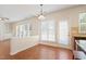 Cozy breakfast nook with bright windows and view into the living space at 1005 Fulbright Dr, Morrisville, NC 27560