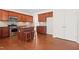 Spacious kitchen with stainless steel appliances, central island and plenty of cabinet storage at 1005 Fulbright Dr, Morrisville, NC 27560