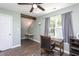 Bedroom featuring ample natural light, neutral walls and a window with curtains, perfect for crafting at 1009 Open Field Dr, Garner, NC 27529