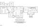 Detailed floor plan providing layout, dimensions and total square footage of property at 1009 Open Field Drive, Garner at 1009 Open Field Dr, Garner, NC 27529
