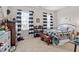 Inviting bedroom features bright, natural light and decor at 113 Old Ballentine Way, Holly Springs, NC 27540
