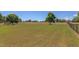 Spacious backyard area features lush green grass and fenced perimeter, offering privacy and room for outdoor enjoyment at 130 Skipwith Dr, Wendell, NC 27591