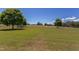Expansive backyard with mature shade trees offering a lush space for recreation at 130 Skipwith Dr, Wendell, NC 27591