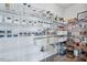Well-organized walk-in pantry with shelving, ideal for convenient storage at 1305 Addison Lake St, Fuquay Varina, NC 27526
