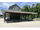 Community picnic shelter with charcoal grills and picnic tables for outdoor enjoyment at 1380 Channing Park Cir, Cary, NC 27519