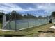 Well-maintained community tennis courts enclosed by a chain-link fence and surrounded by lush greenery at 1380 Channing Park Cir, Cary, NC 27519
