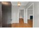 Elegant home entryway featuring hardwood floors and sophisticated trim at 1502 Washington St, Durham, NC 27701