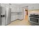 Functional kitchen equipped with stainless steel appliances and plenty of storage at 1502 Washington St, Durham, NC 27701