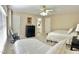 Spacious bedroom features neutral walls, two beds, and ample natural light at 210 Shillings Chase Dr, Cary, NC 27518