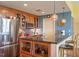 This gourmet kitchen features granite counters and stainless steel appliances at 2410 Environ Way, Chapel Hill, NC 27517